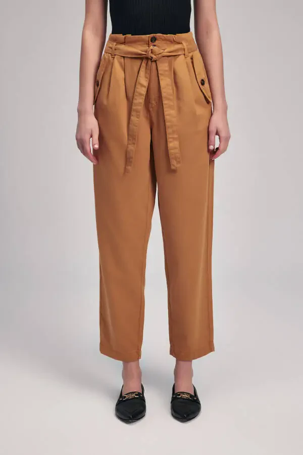 Belted Trousers - 3