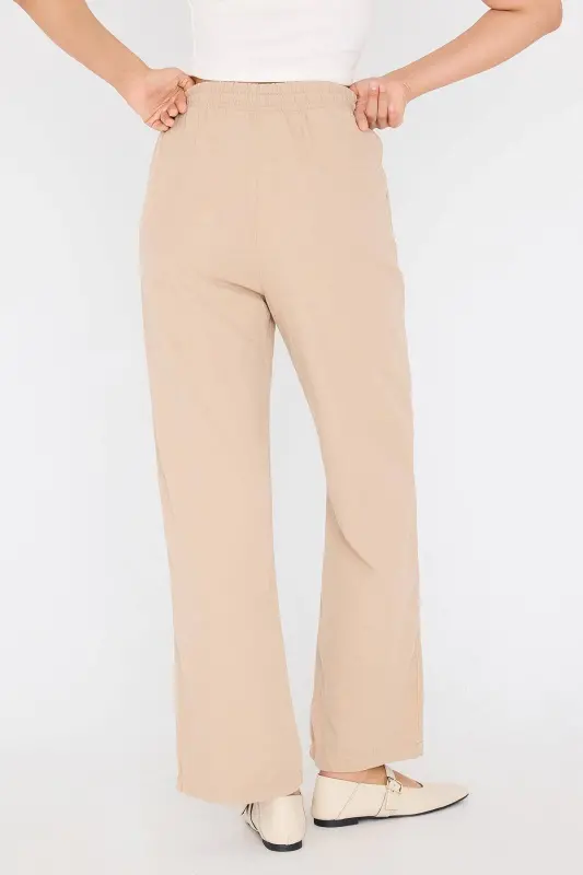 Belted Wide Leg Trousers PN5118-PNC-Vizon - ADDAX