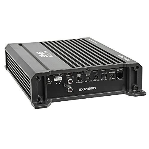 Belva BXA15001 1500W Peak BX-Series 2-OModazone Stable Class-A/B Monoblock Car Audio MOSFET Amplifier with Remote Subwoofer Level Control - 3