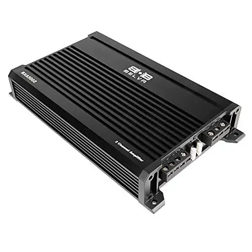 Belva BXA5002 500W Peak BX-Series 2-OModazone Barqaror Class-A/B 2-kanal Avtomobil Audio MOSFET Kuchaytirgich masofadan boshqariladigan subwoofer darajasi bilan - 3