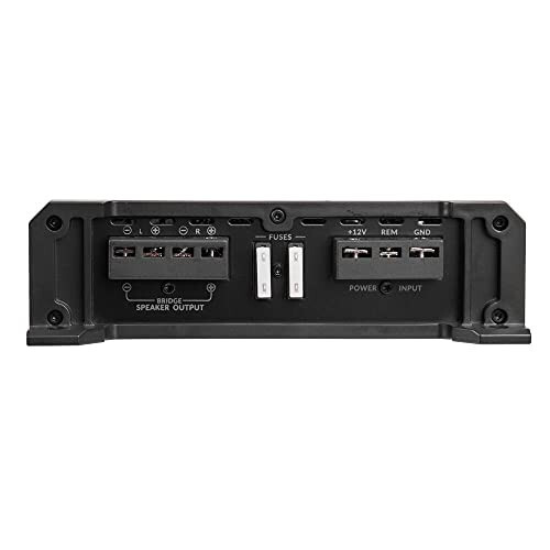 Belva BXA5002 500W Peak BX-Series 2-OModazone Stable Class-A/B 2-Channel Car Audio MOSFET Amplifier with Remote Subwoofer Level Control - 4