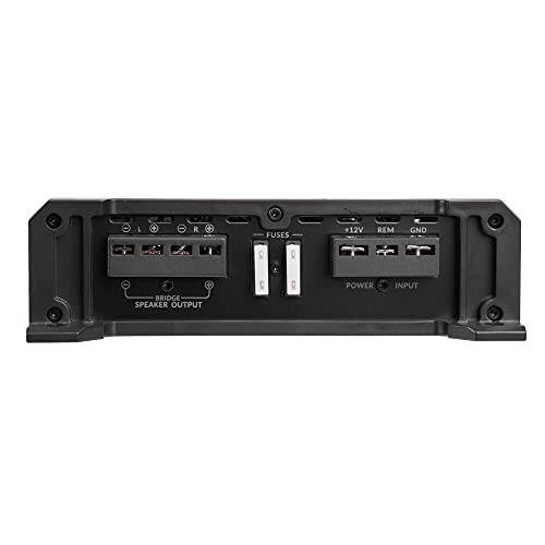 Belva BXA5002 500W Peak BX-Series 2-OModazone Stable Class-A/B 2-Channel Car Audio MOSFET Amplifier with Remote Subwoofer Level Control - 4
