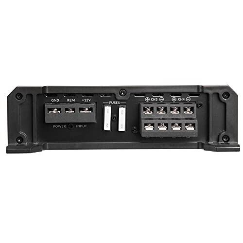 Belva BXA6404 640W Peak BX-Series 2-OModazone Stable Class-A/B 4-Channel Car Audio MOSFET Amplifier - 6