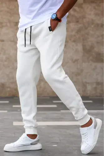 Белый базовый спортивный костюм 4210-Белый - 3