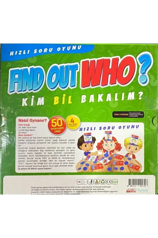 Ben Neyim? What Am I ? Bil Bakalım Ben Kimim - 3