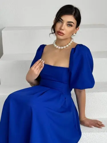 Benjamin Bell Skirt Midi Dress - 1