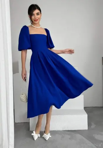 Benjamin Bell Skirt Midi Dress - 3