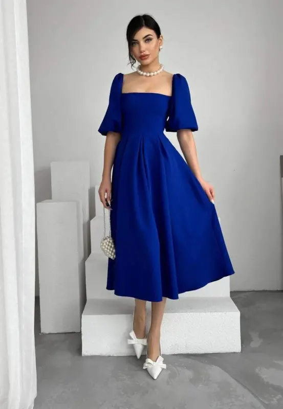 Benjamin Bell Skirt Midi Dress - 5