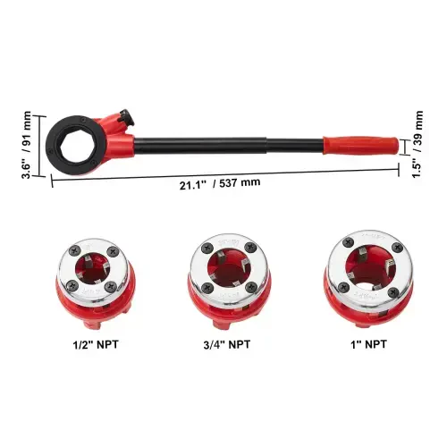 BENTISM KT1103A, Easy To Operate Tool Set, 3 Pieces - 2