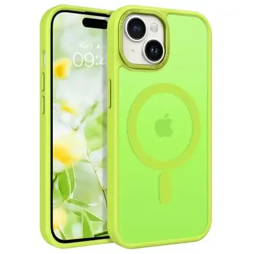 BENTOBEN for iPhone 15 Case, for iPhone15 Phone Case Compatible with MagSafe, Translucent Matte Magnetic Cover Shockproof Women Girl Protective Cute Case for iPhone 15 6.1