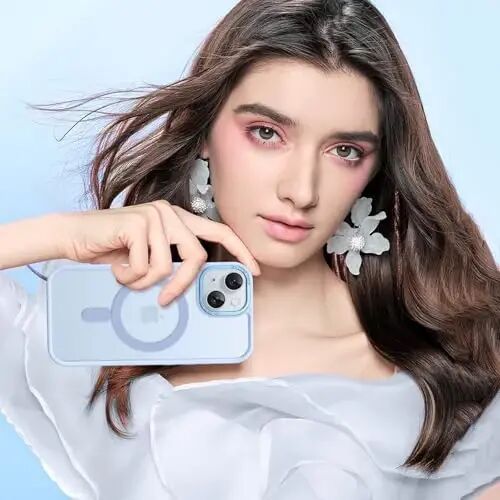 BENTOBEN for iPhone 15 Case, for iPhone15 Phone Case Compatible with MagSafe, Translucent Matte Magnetic Cover Shockproof Women Girl Protective Cute Case for iPhone 15 6.1