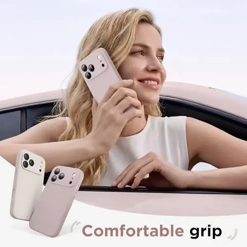 BERFY for iPhone 17 Pro Max Case, Compatible with MagSafe, Built-in Glass Screen Protector, Camera Protection, Shockproof Full Body Phone Case 6.9