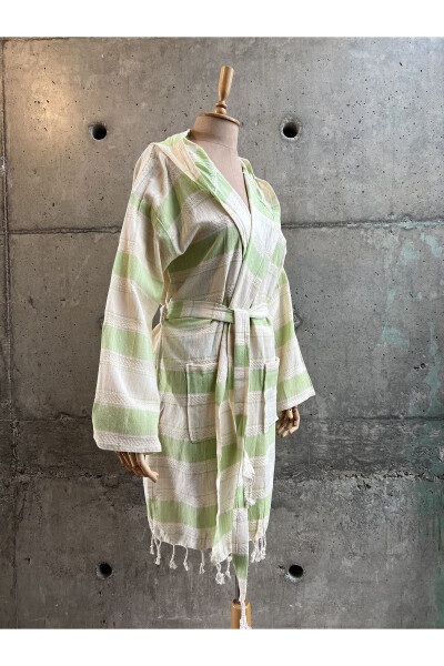 Bergamot Cotton Peshtemal Bathrobe - BENER CONCEPT (1)