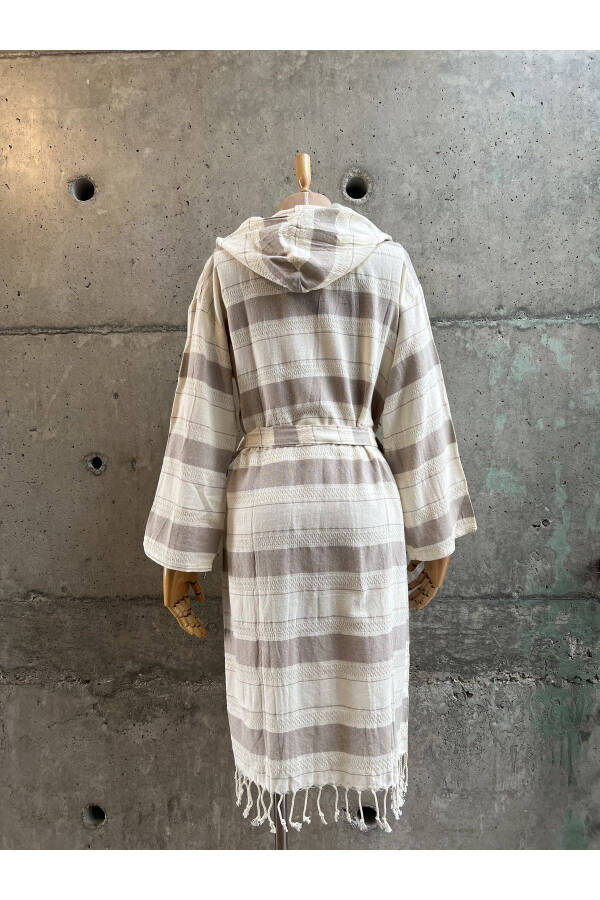 Bergamot Cotton Peshtemal Bathrobe - 4