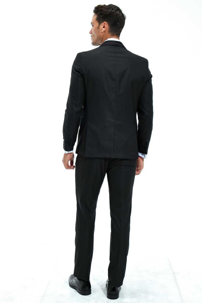 Berlin Ceremonia Black Groom Suit - 27