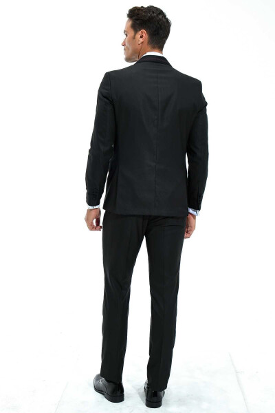 Berlin Ceremonia Black Groom Suit - 6