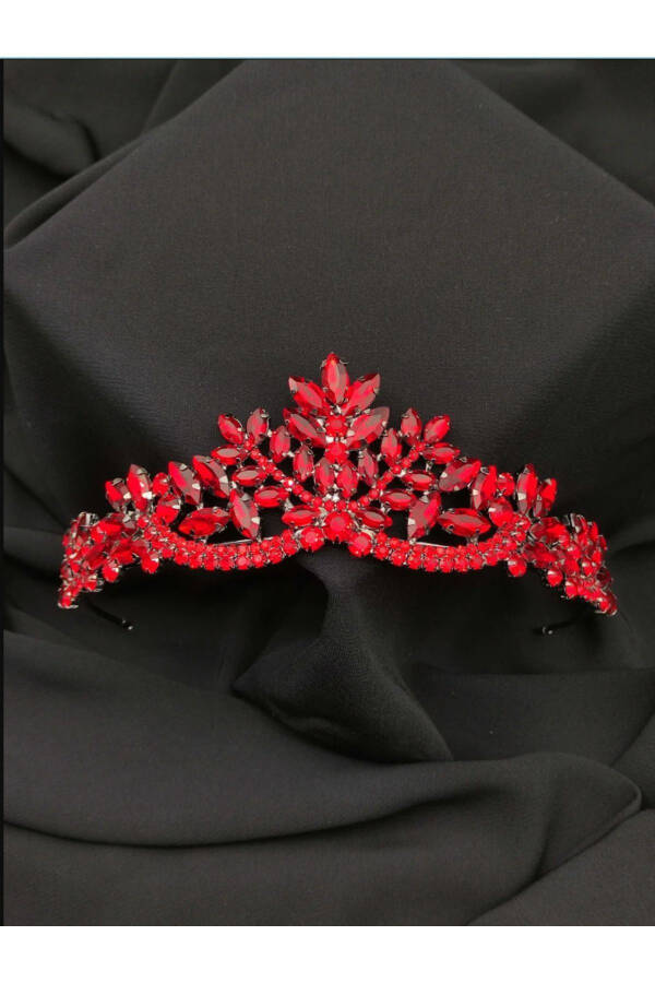 Berlin Crystal Rhinestone Bridal Crown - 1