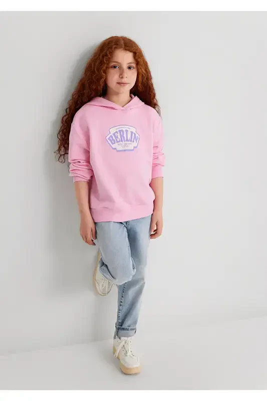 Berlin Printed Pink Sweatshirt - MAVI
