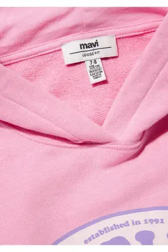 Berlin Printed Pink Sweatshirt - 4