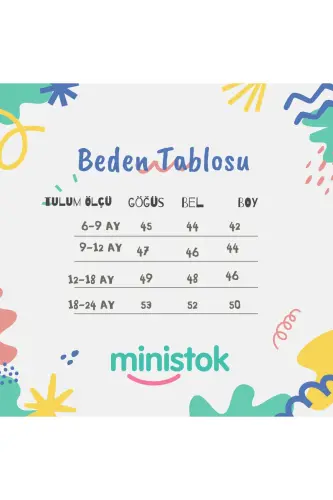 Berry Pul Payetli Kız Bebek Romper - 4