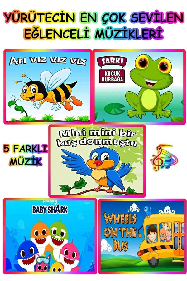 Beş Farklı Müzikli Ve Işıklı Yürüteç Bebek Için Ilk Adım Yürüteç Örümcek-GRİ - 3