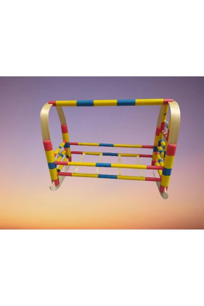 Beshik Bebek 18160 NATÜRE Hamak Yengil Mustahkam Yengil Demontaj Rang Tebranadigan QO'L MEHNATI - 3