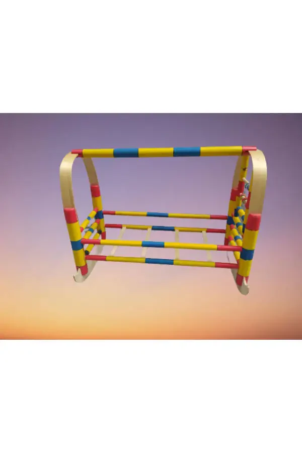 Beshik Bebek 18160 NATÜRE Hamak Yengil Mustahkam Yengil Demontaj Rang Tebranadigan QO'L MEHNATI - 3