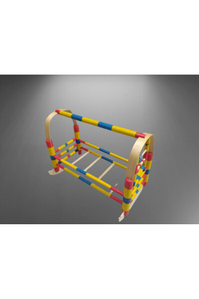 Beshik Bebek 18160 NATÜRE Hamak Yengil Mustahkam Yengil Demonte Rang Sallanadigan QO'L MEHNATI - BENGİ TİCARET (1)