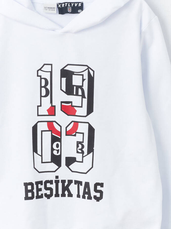 Beşiktaş bosilgan uzun yengli o'g'il bolalar uchun Hoodie - 15