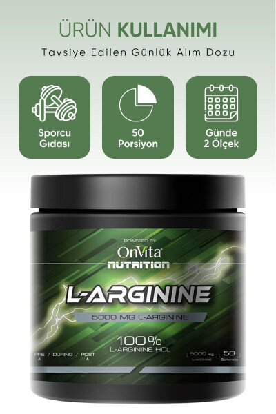 Beslenme L-arginin Hcl, Aminoasit 5000 Mg - 2