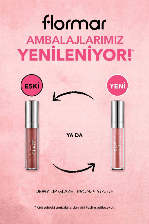 Besleyici Dudak Parlatıcısı - Dewy Lip Glaze - 005 Bronz Heykel - 8682536068093 - 18