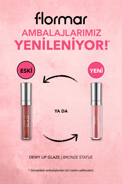 Besleyici Dudak Parlatıcısı - Dewy Lip Glaze - 005 Bronz Heykel - 8682536068093 - 35