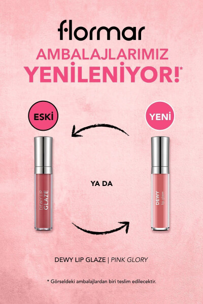 Besleyici Dudak Parlatıcısı - Dewy Lip Glaze - 013 Pembe Zafer - 8682536068253 - 10