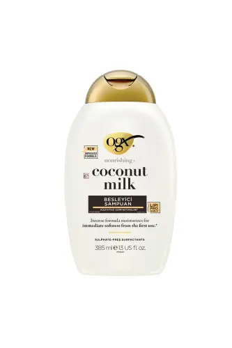 Coconut Milk Besleyici Sülfatsız Şampuan 385 ml - OGX (1)