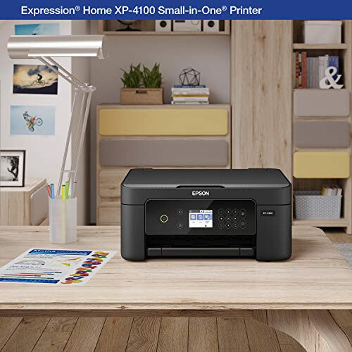 Беспроводной цветной принтер Epson Expression Home XP-4100 со сканером и копиром - 13