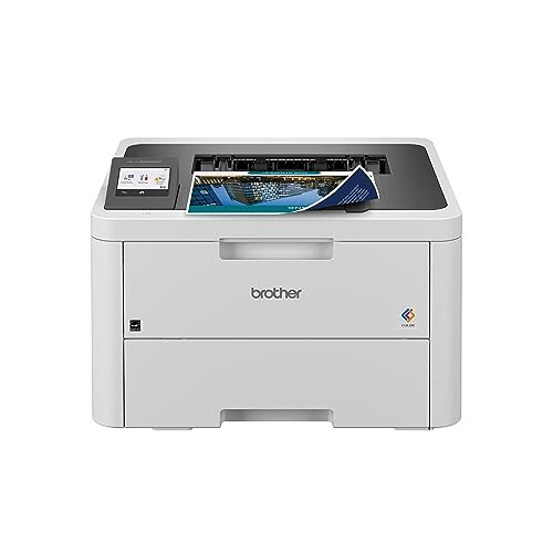 Беспроводной компактный цифровой цветной принтер Brother HL-L3280CDW с лазерным качеством печати, двусторонней печатью, мобильной печатью и Ethernet | В комплекте 4-месячная пробная версия подписки на обновление¹, Modazone Dash Replenishment Ready - 1