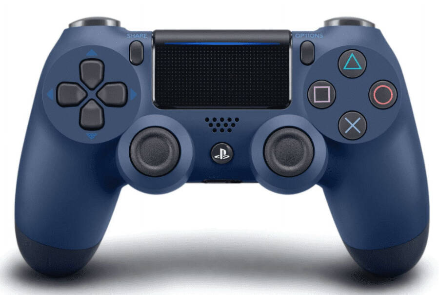 Беспроводной контроллер Sony PS4 DualShock 4 - Полуночный синий - 8