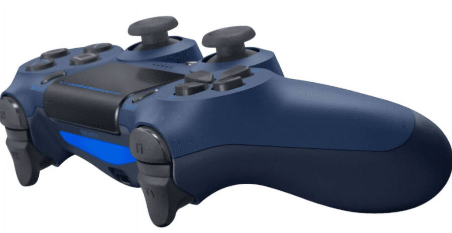 Беспроводной контроллер Sony PS4 DualShock 4 - Полуночный синий - 9