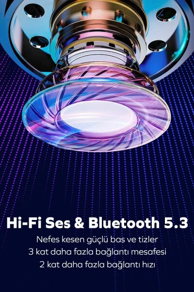 Беспроводные Bluetooth-наушники by Deji Curvy, ультралегкие с HD-микрофоном, HiFi-звук - 4
