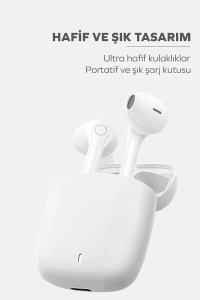 Беспроводные Bluetooth-наушники by Deji Curvy, ультралегкие с HD-микрофоном, HiFi-звук - 5