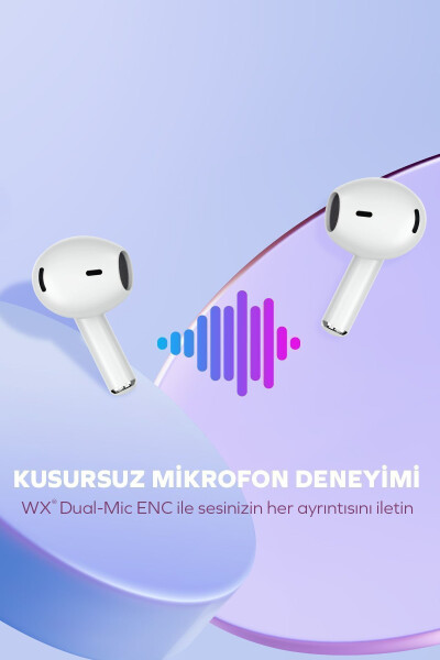 Беспроводные Bluetooth-наушники by Deji SE, HD 4 микрофон, шумоподавление ENC, HiFi стерео - 3