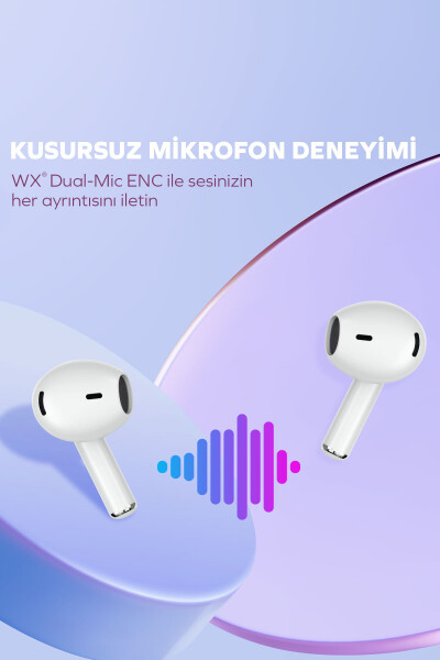 Беспроводные Bluetooth-наушники by Deji SE, HD 4 микрофон, шумоподавление ENC, HiFi стерео - 10