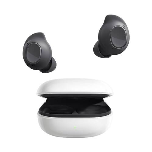 Беспроводные Bluetooth-наушники SAMSUNG Galaxy Buds FE, удобная и надежная посадка в ушах, автоматическое переключение звука, сенсорное управление, встроенный голосовой помощник, графит [американская версия, 1 год гарантии производителя] - 2