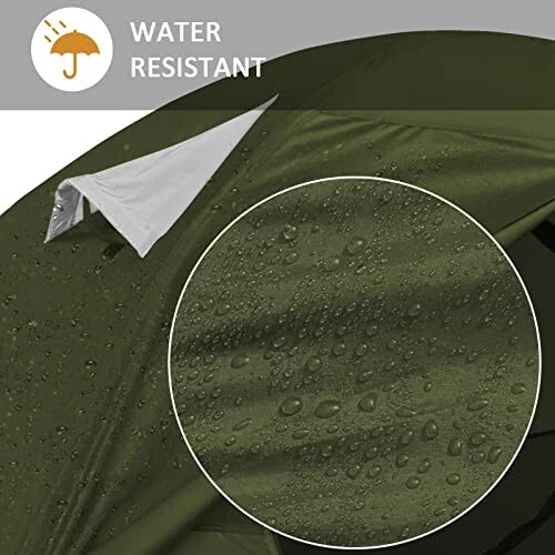 Bessport Camping Tent 1/2/3/4 Person Tent Waterproof Two Doors Backpacking Tent Easy Setup Lightweight for Outdoor, Hiking Mountaineering Travel - 10
