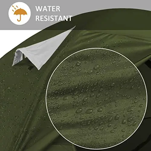 Bessport Camping Tent 1/2/3/4 Person Tent Waterproof Two Doors Backpacking Tent Easy Setup Lightweight for Outdoor, Hiking Mountaineering Travel - 3