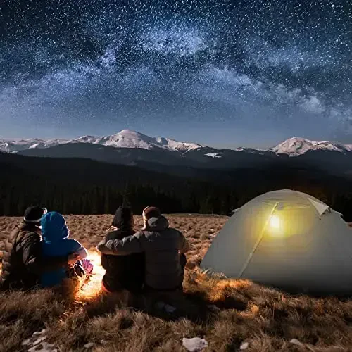 Bessport Camping Tent 1/2 Person Tent Waterproof Two Doors Backpacking Tent Easy Setup Lightweight for Outdoor, Hiking Mountaineering Travel - 7