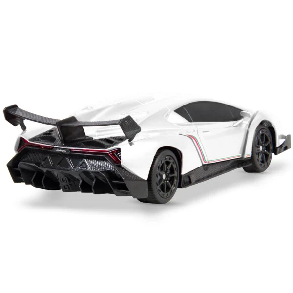 Best Choice Products 1/24 litsenziyalangan RC Lamborghini Veneno Sport poygasi mashinasi 2.4GHz masofadan boshqarish pulti bilan - Oq - BEST CHOICE PRODUCTS (1)