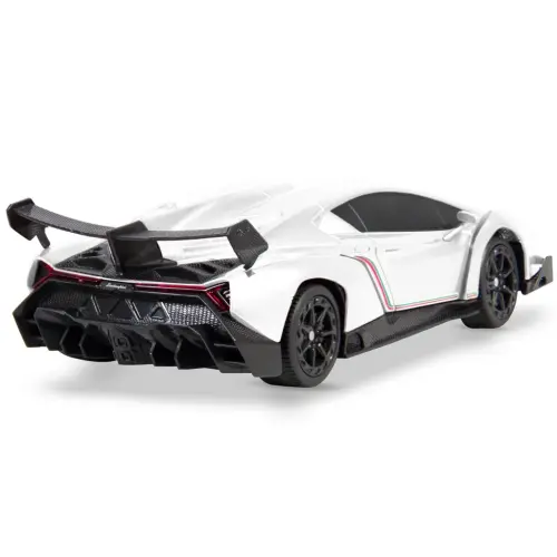 Best Choice Products 1/24 litsenziyalangan RC Lamborghini Veneno Sport poygasi mashinasi 2.4GHz masofadan boshqarish pulti bilan - Oq - 2