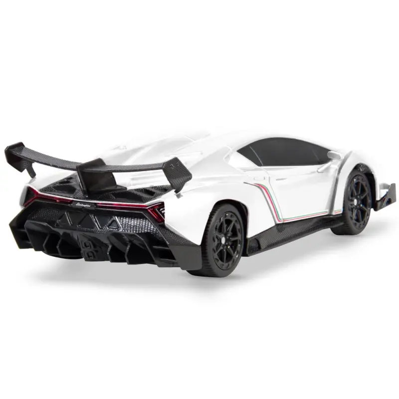 Best Choice Products 1/24 Officially Licensed RC Lamborghini Veneno Sport гоночный автомобиль с пультом дистанционного управления 2,4 ГГц - белый - 2