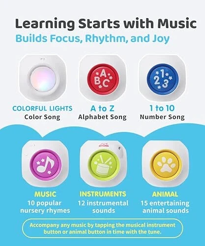 BEST LEARNING Learning Cube - Educational Musical Activity Center Block Toy for Infants Babies Toddlers 6-12 Month and up - Ideal 1 Year Old Baby Toys Gift - First Boy or Girl Birthday Present - BEST